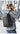 Bange 7216 Grey Waterproof Unisex Travel Laptop Backpack With Usb Charging Black 15.6 Inch